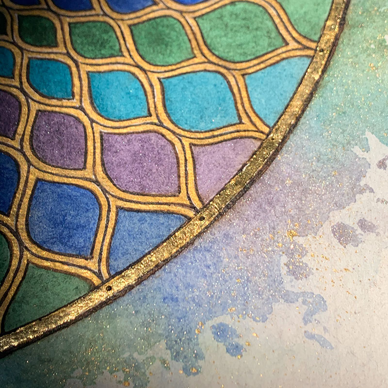 Gold Embellished Giclée Prints